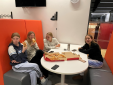 Sixth Form enjoy Pizza and Prosecco